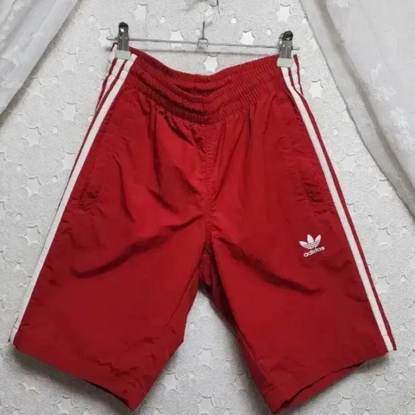[BUNJANG] Adidas Training Shorts Red / 아디다스 트레이닝 반바지 빨강