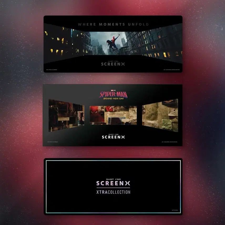 [BUNJANG] Spider-Man SCREENX Extra Collection Merchandise / SCREENX 엑스트라 콜렉션 스파이더맨 굿즈