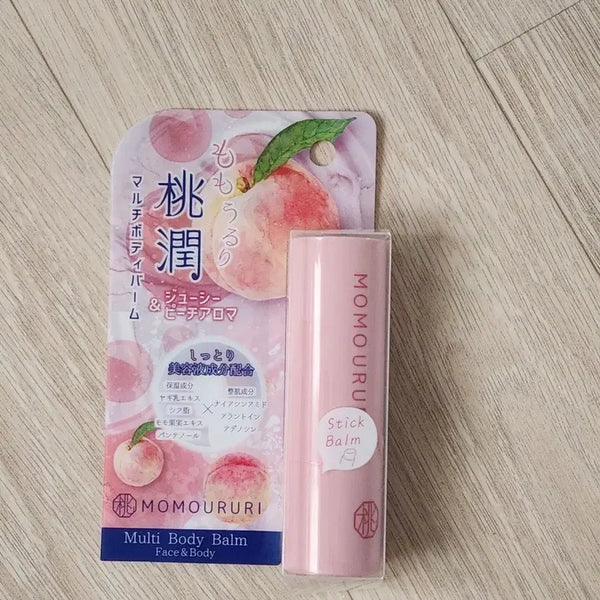 [BUNJANG] Momou Riri Multi Balm Peach Scent / 새상품)모모우르리 멀티 밤 복숭아향
