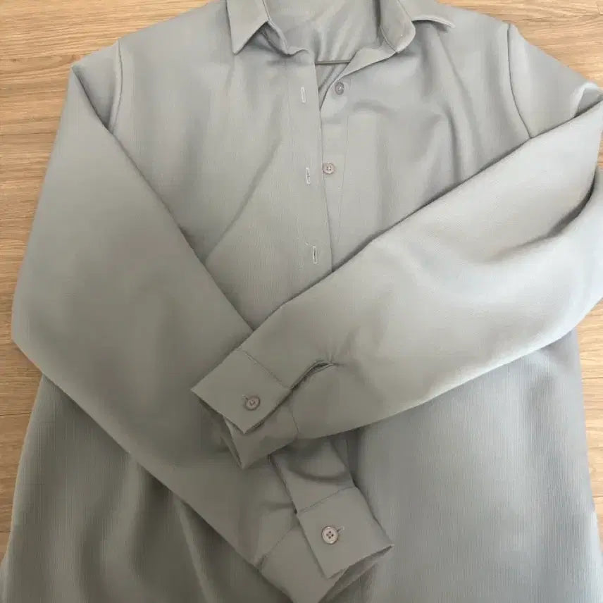 [BUNJANG] Slow and Steady "Matte Blue" Shirt / 슬로우앤드 셔츠 매트블루