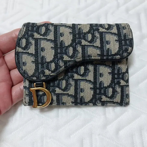 [BUNJANG] Dior Oblique Saddle Small Cardholder / 디올 오블리크 새들 스몰 카드지갑