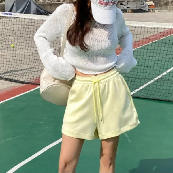[BUNJANG] Pastel Casual Training Shorts / 파스텔 반바지 캐주얼 트레이닝 팬츠 데일리룩