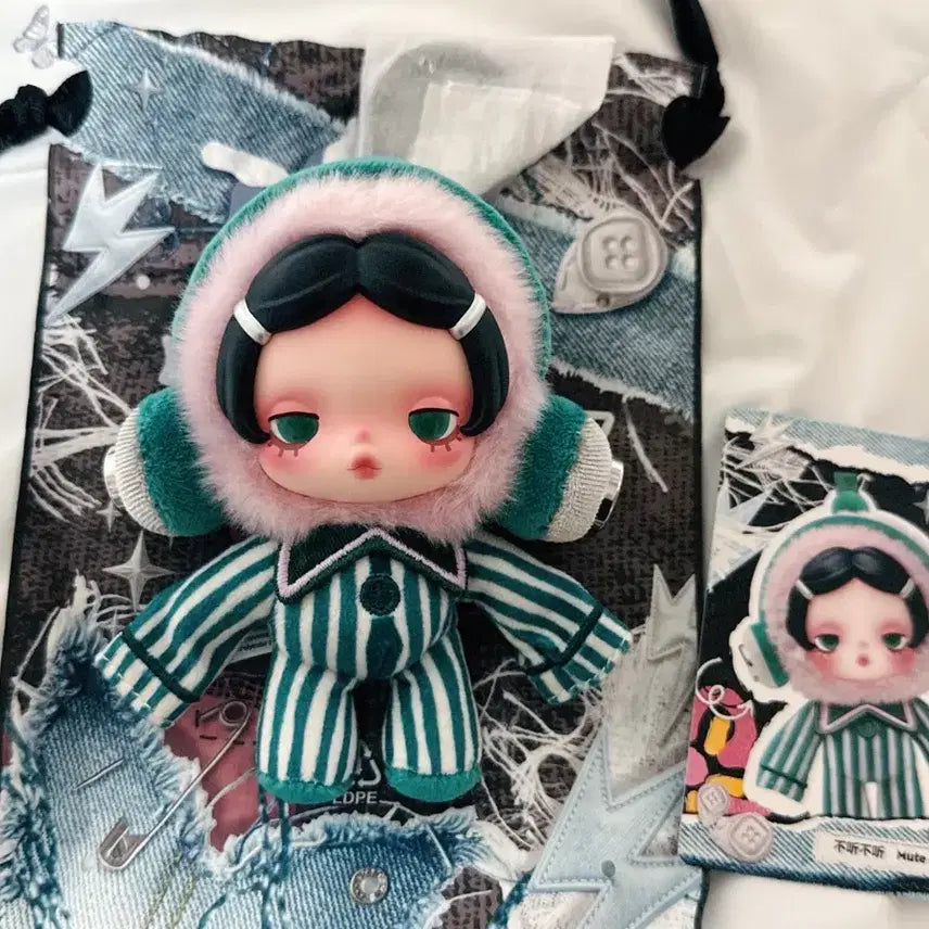 [BUNJANG] Skullpanda Off Mode Mute Mode Keyring / 스컬판다 off 모드 - Mute Mode
