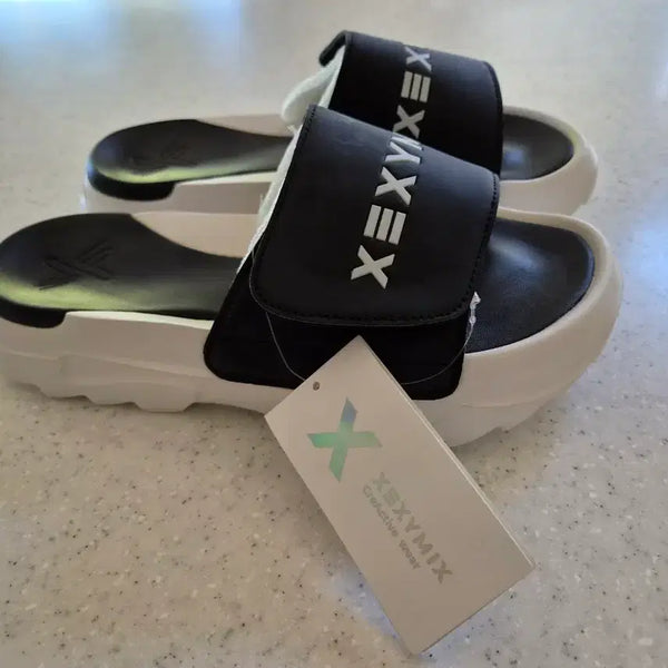 [BUNJANG] X-Slide Sandals (Half Black, 250) by Xexymix / 새상품)X-슬라이드 샌들(하프블랙,250)(젝시믹스)(40%할인)