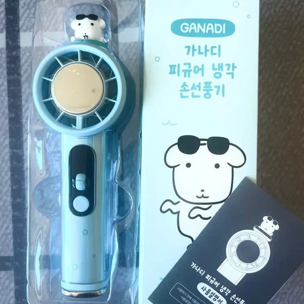 [BUNJANG] Ganady Figure Cooling Mini Handheld Fan / "더 귀엽고, 더 시원해진!" 가나디 피규어 냉각 미니 손선풍기 (휴대용/손풍기/키링/냉각쿨링/시원한선물)