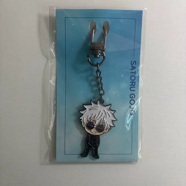 [BUNJANG] Jujutsu Kaisen Gojo Satoru Metal Keyring (Sealed) / 미개봉) cgv 주술회전 회옥옥절 메탈키링 고죠 사토루