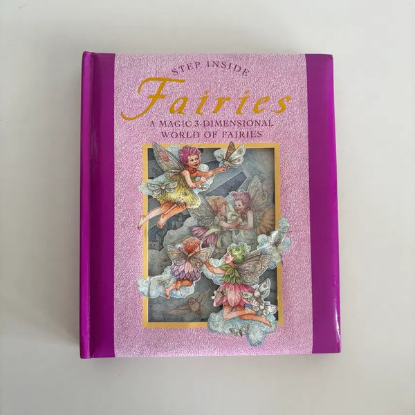 [BUNJANG] Vintage Fairy Pop-Up Book (Pink) / 빈티지책 빈티지 요정북 페어리 팝업북 핑크
