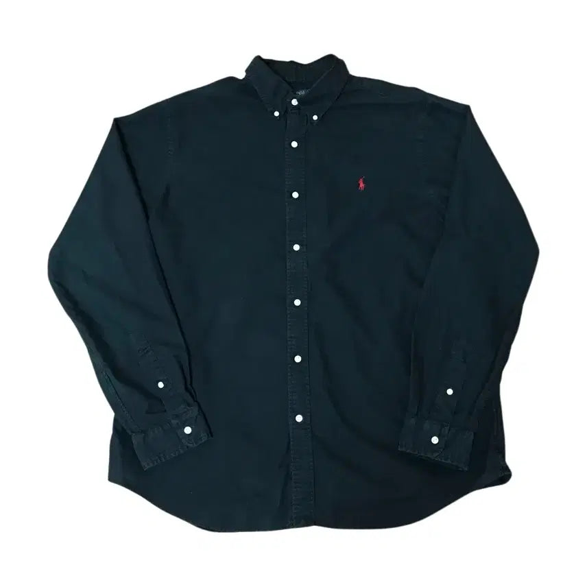 [BUNJANG] Polo Ralph Lauren Black Shirt XL / [XL] Polo Ralph Lauren 블랙 셔츠