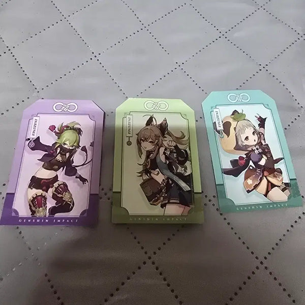 [BUNJANG] Genshin Impact Inazuma Charm Photocard Bundle Set / 원신 라운지 이나즈마 부적포카 일괄 팝니다