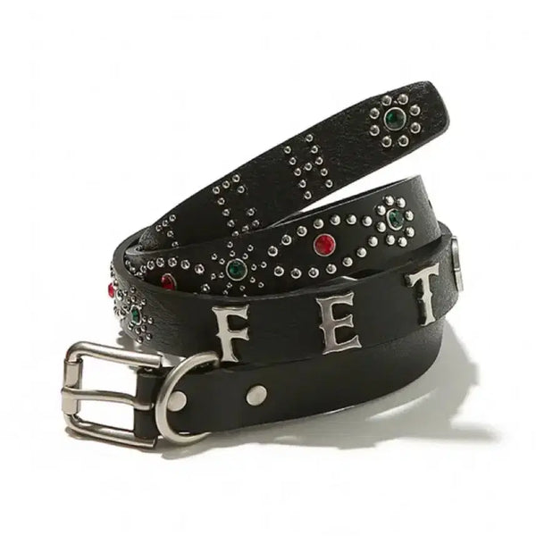 [BUNJANG] FETCH Leather Belt / FETCH LEATHER BELT | 패치 레더 벨트 X-XL