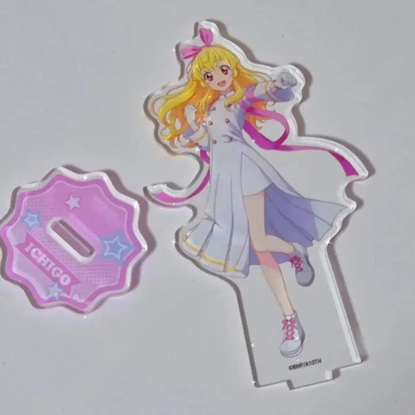 [BUNJANG] Aikatsu! DMM Ichigo Acrylic Stand / 아이카츠 DMM 이치고 아크릴 아이엠스타 라임 프레 프리미엄 일판 한판 카드 굿즈