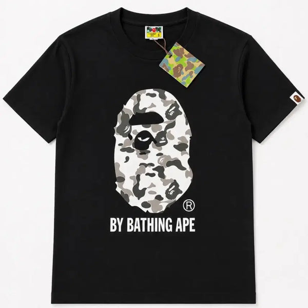 [BUNJANG] BAPE Camography T-Shirt Black / 베이프 카모그래피 티셔츠 블랙