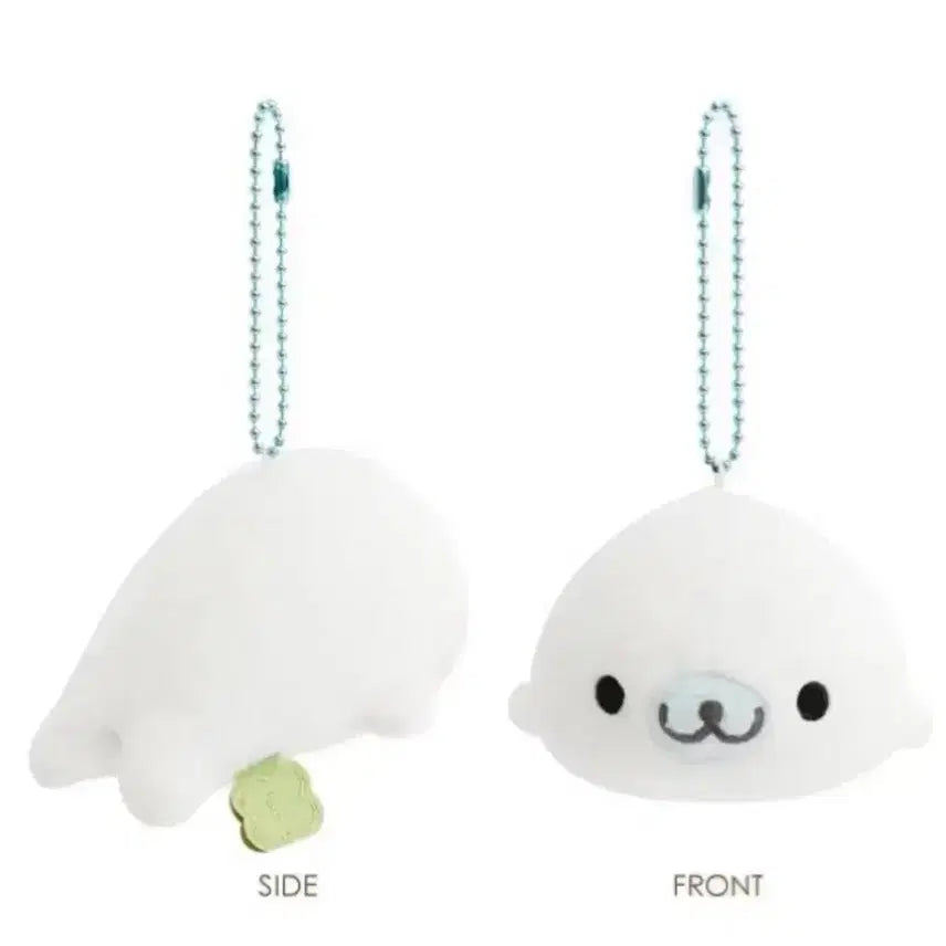 [BUNJANG] San-X Mamegoma Shirogoma Plush Keychain / 산엑스 언제나 함께 마메고마 시로고마 인형 키링 판매