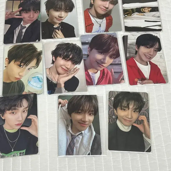 [BUNJANG] BOYNEXTDOOR Yunhak Photocard Bundle Set (11 pcs) / 보넥도 운학 공방포카 미공포 럭드포카 앨포 특전포카 11장