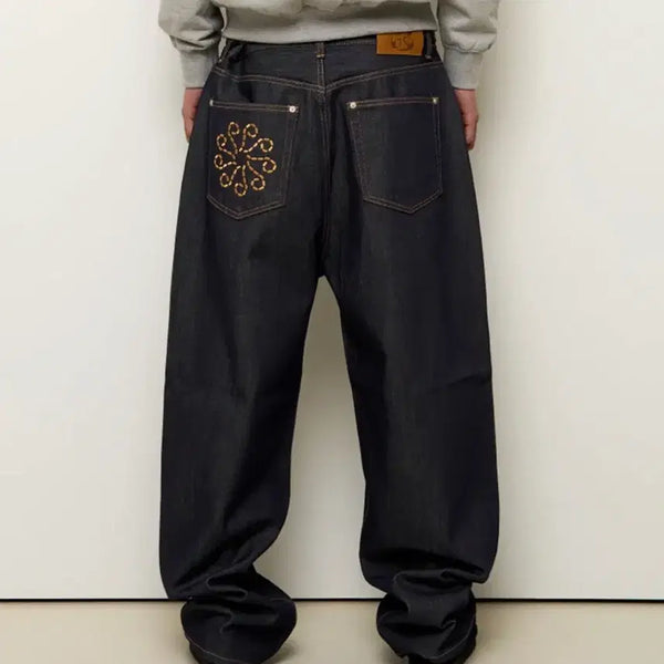 [BUNJANG] 999 Archive Wide Denim Pants / 999아카이브 와이드 데님 팬츠