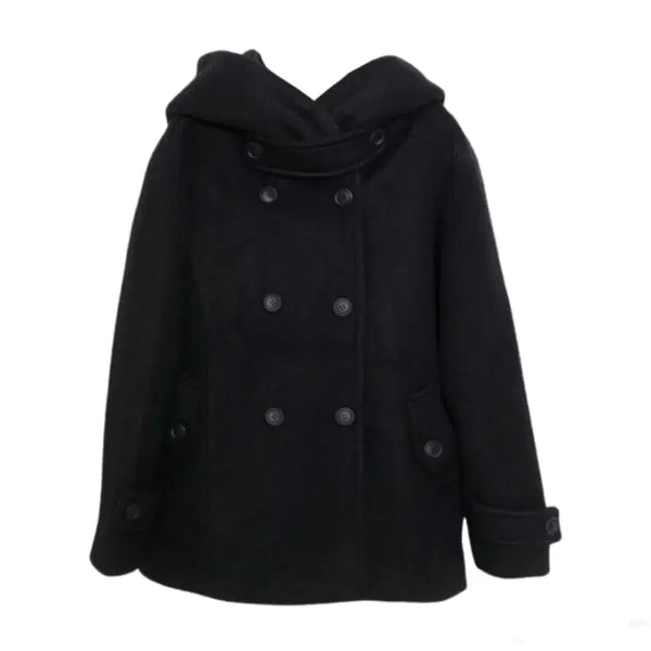 [BUNJANG] Yinandyang in Harmony Miya Coat Black / Yinandyang in Harmony Miya Coat 인앤양인 하모니 미야 코트 블랙