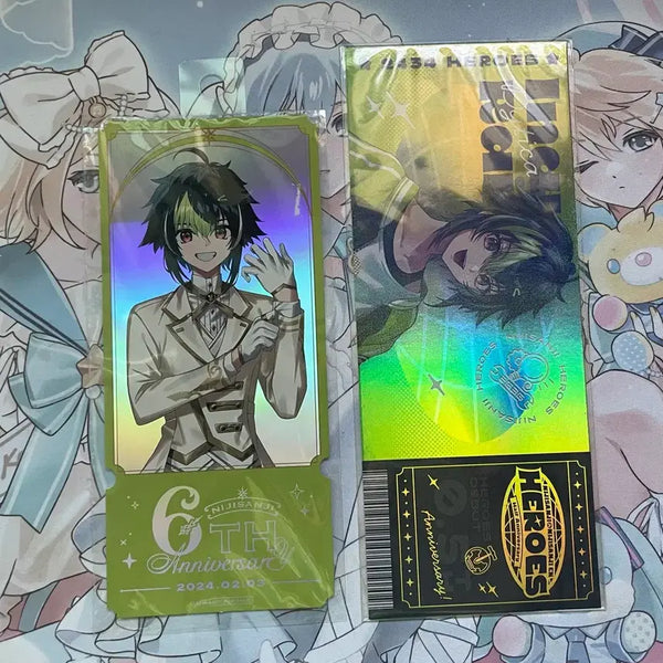 [BUNJANG] Nijisanji Inami 6th Anniversary Half-Anniversary Paper Ticket Bundle Set / 일괄) 이나미 라이 니지산지 6주년 반주년 티켓 지류 세트