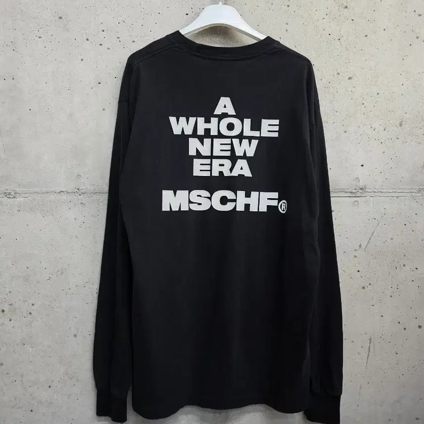 [BUNJANG] Mischief Black Long Sleeve T-Shirt / [L]미스치프 블랙 롱슬리브