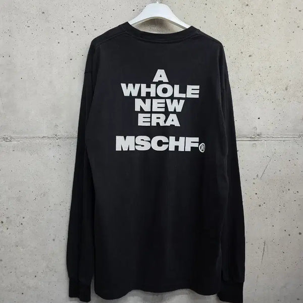 [BUNJANG] Mischief Black Long Sleeve T-Shirt / [L]미스치프 블랙 롱슬리브