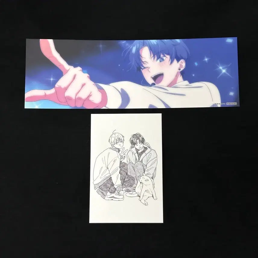 [BUNJANG] One Room Assistant Aniplex Special Edition Postcard & Slogan Set / 원룸조교님 애니플러스 특전 엽서 슬로건 세트