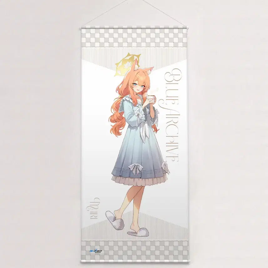 [BUNJANG] Blue Archive Official Curtain Call Collaboration Extra Large Tapestry Mari / [예약공구] 블루아카이브 공식 커튼혼 콜라보 특대 태피스트리 마리 등