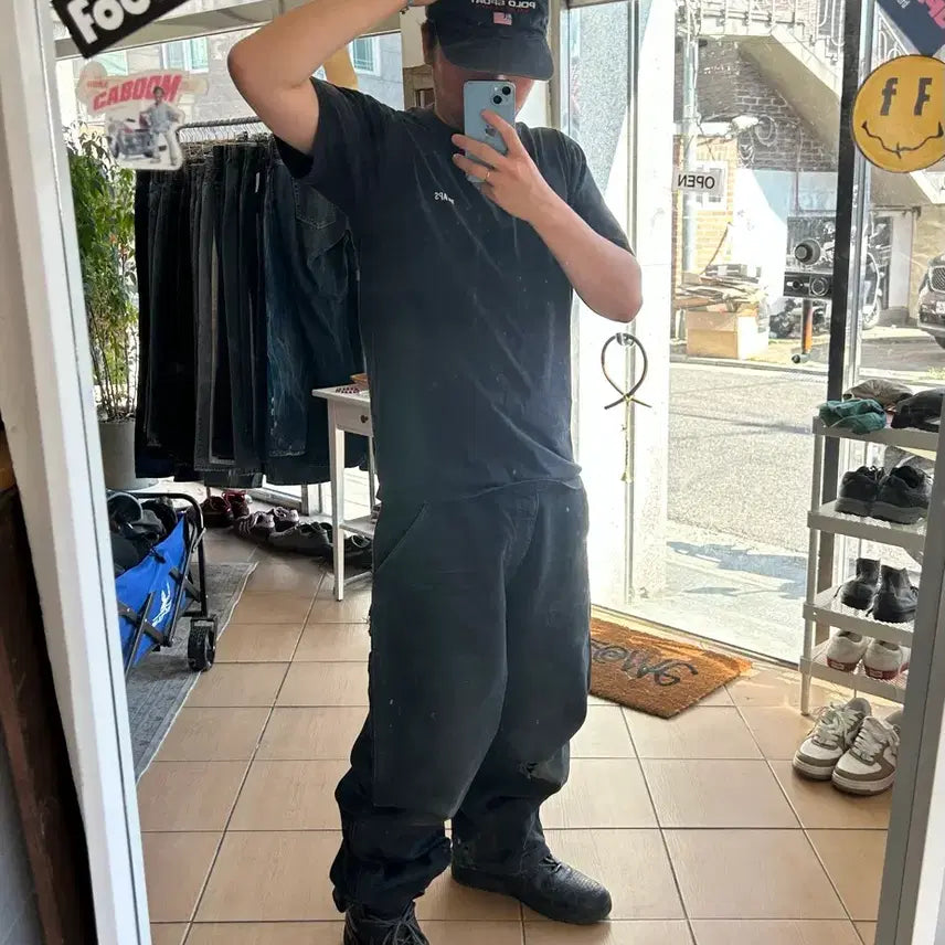[BUNJANG] Carhartt B11 Single Knee Black Pants 36 / 칼하트 B11 싱글니 블랙 36