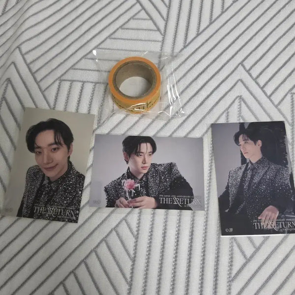 [BUNJANG] 2PM Lee Junho Kuji D Prize Material & ABC Prizes 3 Types Bundle Set / 이준호 쿠지 D상 마테 및 ABC상 3종 일괄