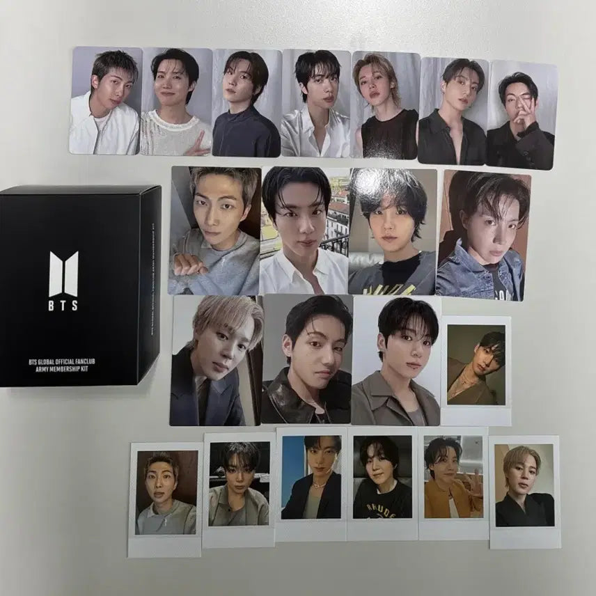 [BUNJANG] BTS Arirang Tour Photocard Bundle Set (21 pcs) + Army Membership Gift / 방탄소년단 고양콘 BTS 아리랑 투어 포카 7장아미멤버쉽 기프트 풀세트