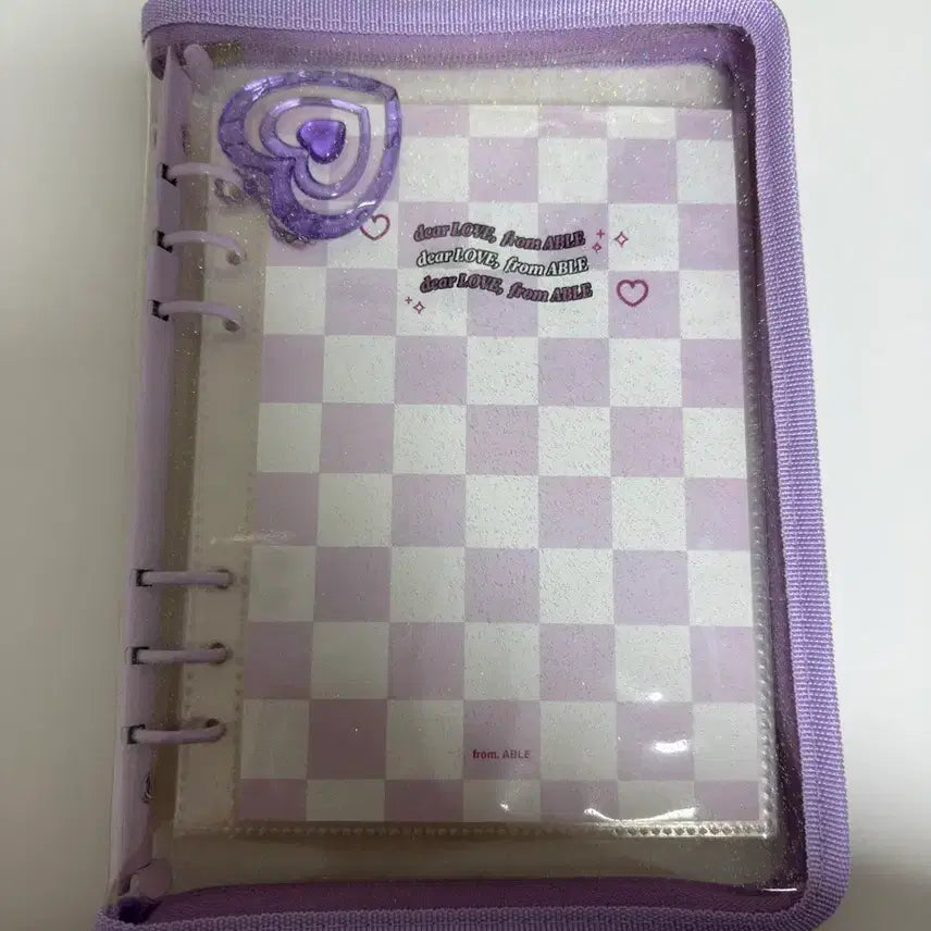 [BUNJANG] Fromable Zipper Binder + Double-Sided Sleeves 20p / 프롬아블 지퍼바인더 +양면속지 20p