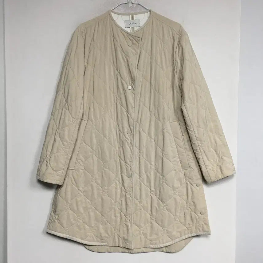 [BUNJANG] Rat By. T Diamond Quilting Jacket Ivory / 래트바이티 다이아몬드 퀼팅 자켓 55