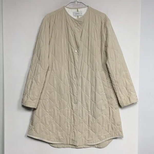 [BUNJANG] Rat By. T Diamond Quilting Jacket Ivory / 래트바이티 다이아몬드 퀼팅 자켓 55