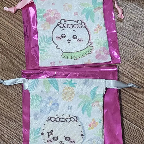 [BUNJANG] Chiikawa Racco Mermaid Island Pouch / 먼작귀) 치이카와 랏코 인어섬 파우치