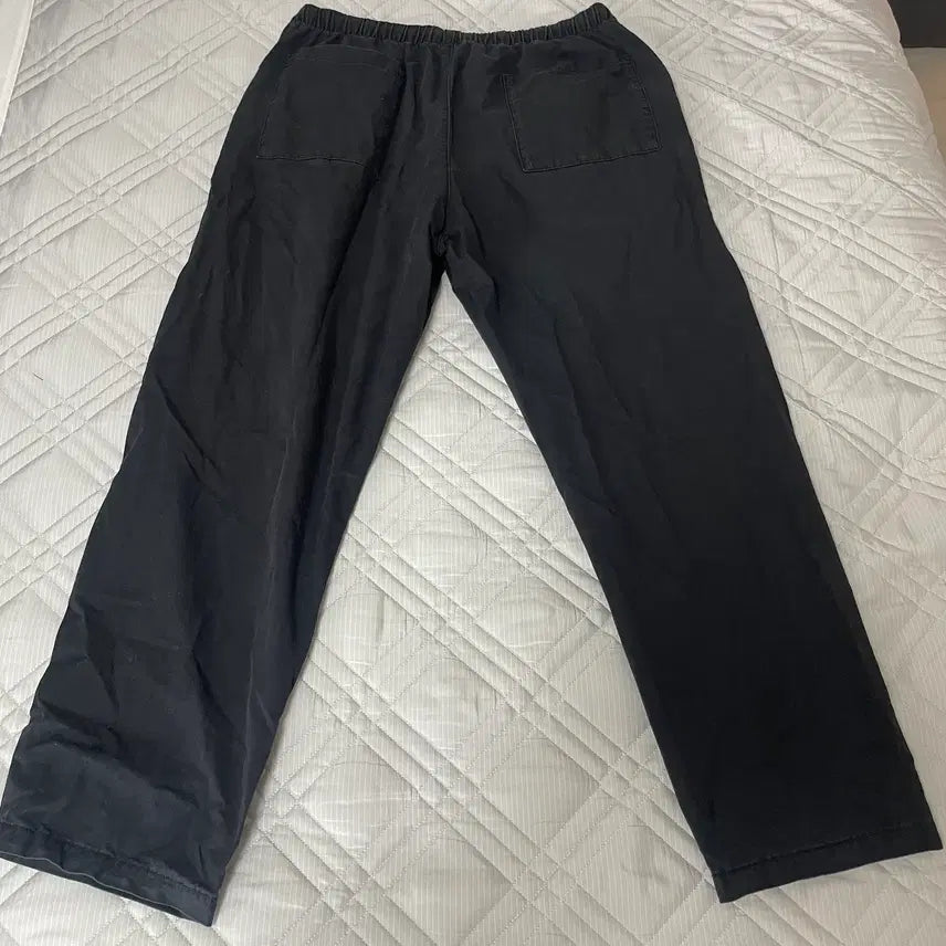 [BUNJANG] MUJI Black Pants Size L / 무지 블랙 바지 L