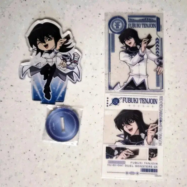 [BUNJANG] Yu-Gi-Oh! GX Fubuki Tenjouin Acrylic Stand & Clear Sheet / 유희왕gx 파보테리아 텐죠인 후부키 아크릴스탠드 클리어시트