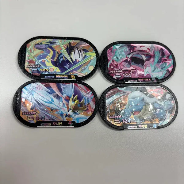 [BUNJANG] Pokemon Tag Cards Season 1 - Miraidon, Zacian, Metagross, Blastoise Bundle Set / 포켓몬 태그스타 1탄 미라이돈 자시안 메타그로스 거북왕 일괄