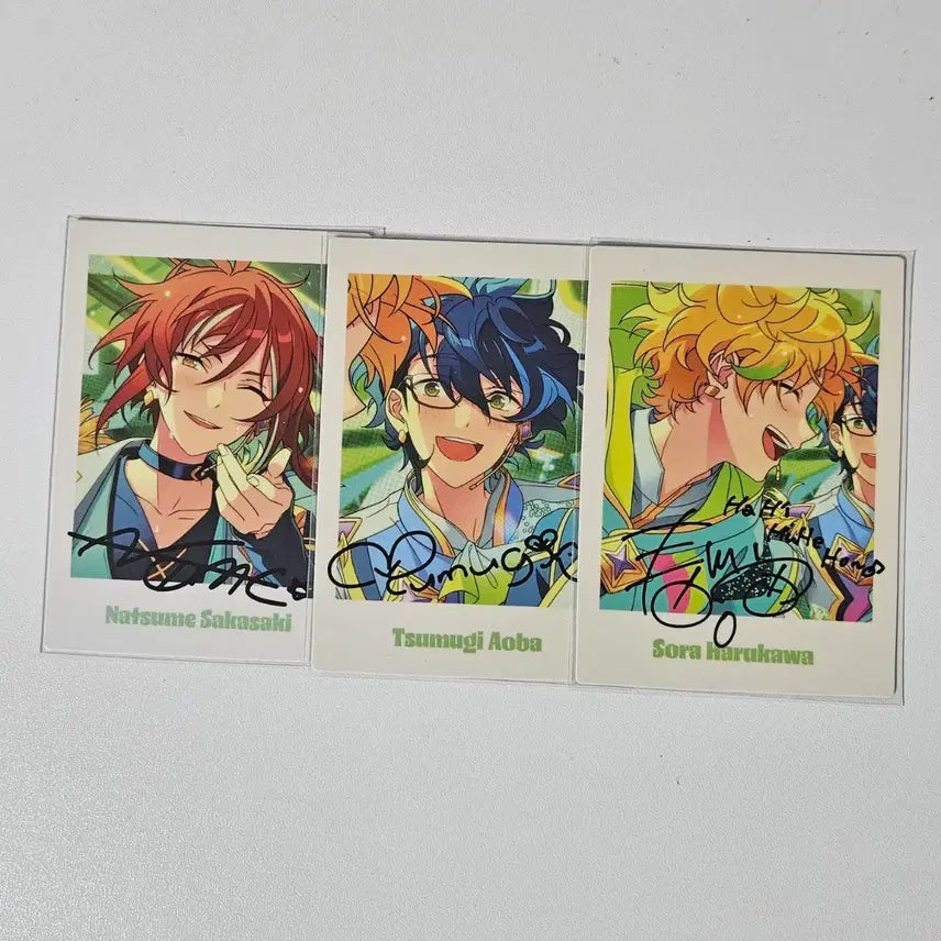[BUNJANG] Ensemble Stars! Switch Natsume, Tsugumi, Sora 10th Anniversary Pashacolle Card / 앙스타 스위치 나츠메 츠무기 소라 10주년 파샤 파샷츠