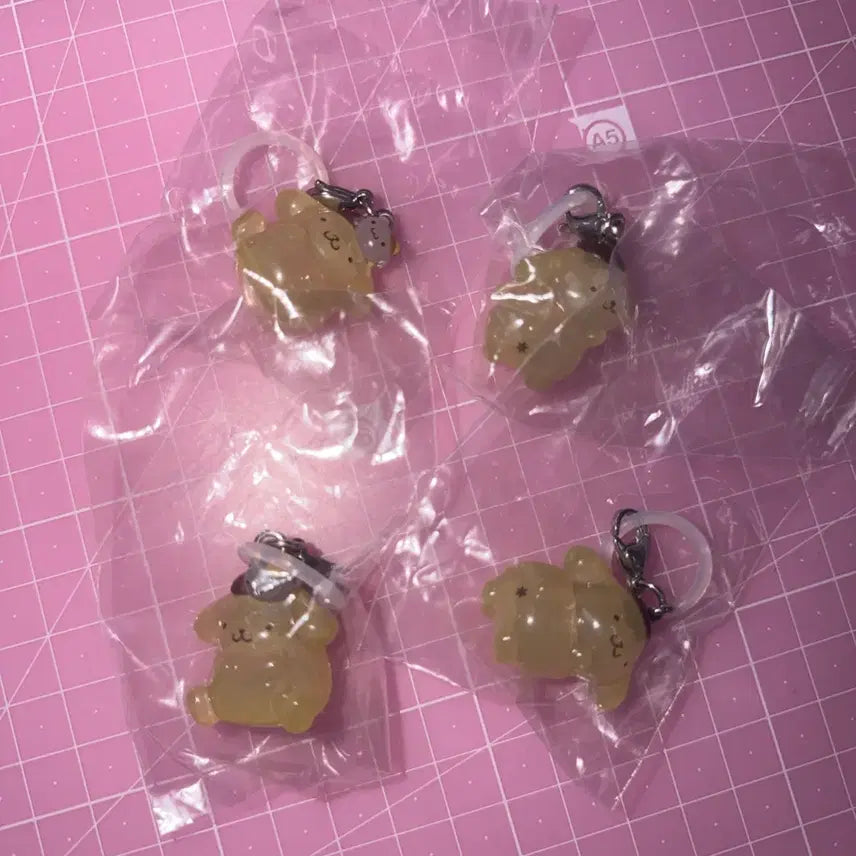[BUNJANG] Pompompurin "Mejirushi Muffin" Pompom & "Kajapom" Pompom Gacha Bundle Set / 폼폼푸린 메지루시 머핀 폼푸 + 그냥 폼푸 일괄 가챠 가차