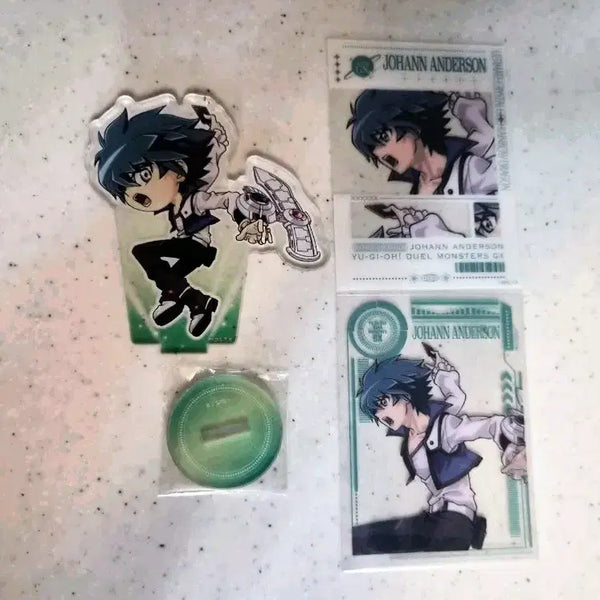 [BUNJANG] Yu-Gi-Oh! GX Johan Andersen Clear Sheet Acrylic Stand / 유희왕gx 파보테리아 요한 안데르센 아크릴스탠드 클리어시트