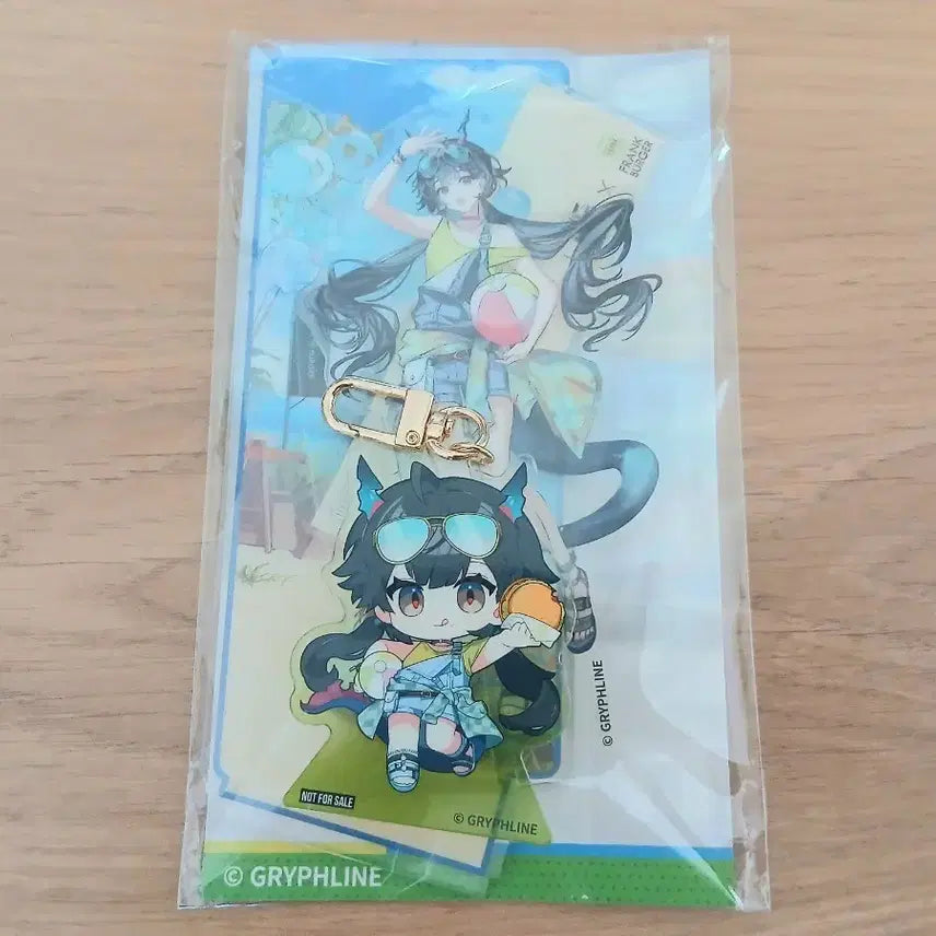 [BUNJANG] Arknights Endfield Frankburger Jincheonwoo Acrylic Stand & Keyring Set / 명일방주 엔드필드 프랭크버거 진천우 아크릴스탠드 키링