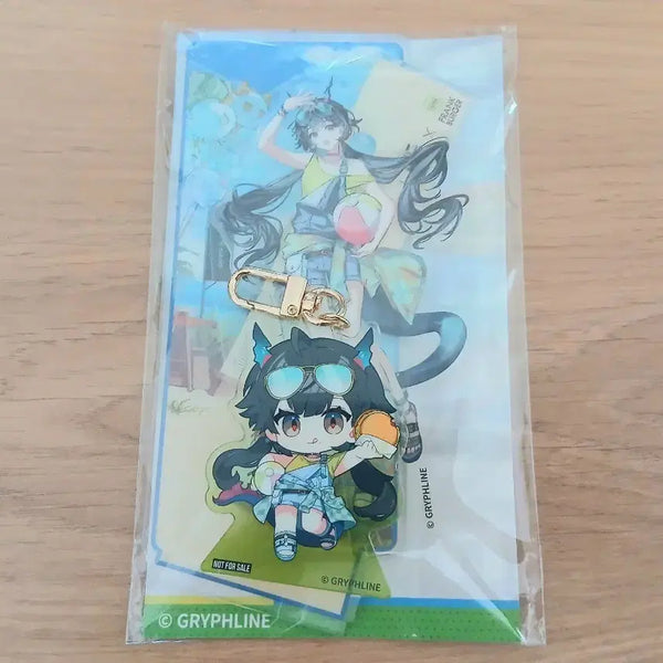 [BUNJANG] Arknights Endfield Frankburger Jincheonwoo Acrylic Stand & Keyring Set / 명일방주 엔드필드 프랭크버거 진천우 아크릴스탠드 키링