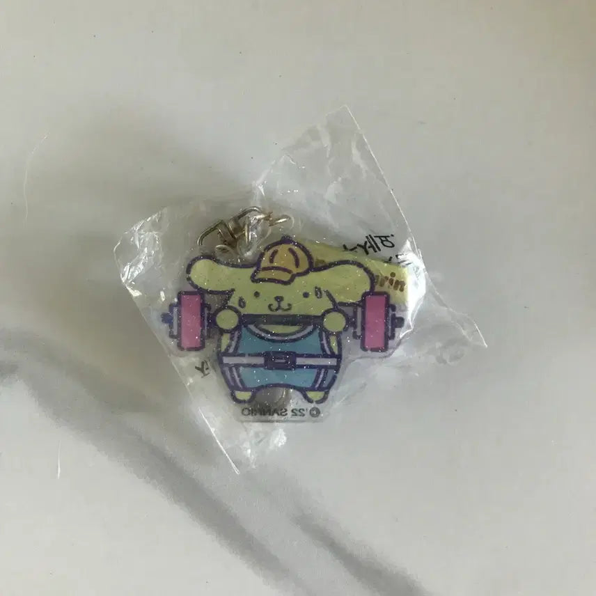 [BUNJANG] Sanrio Pompompurin Keyring (Sealed) / (미개봉) 산리오 폼폼푸린 키링