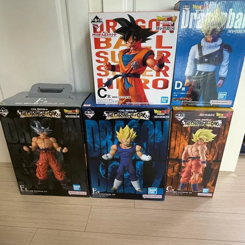 [BUNJANG] Dragon Ball Ichiban Kuji Set - 5 Types / 드래곤볼 제일복권 5종