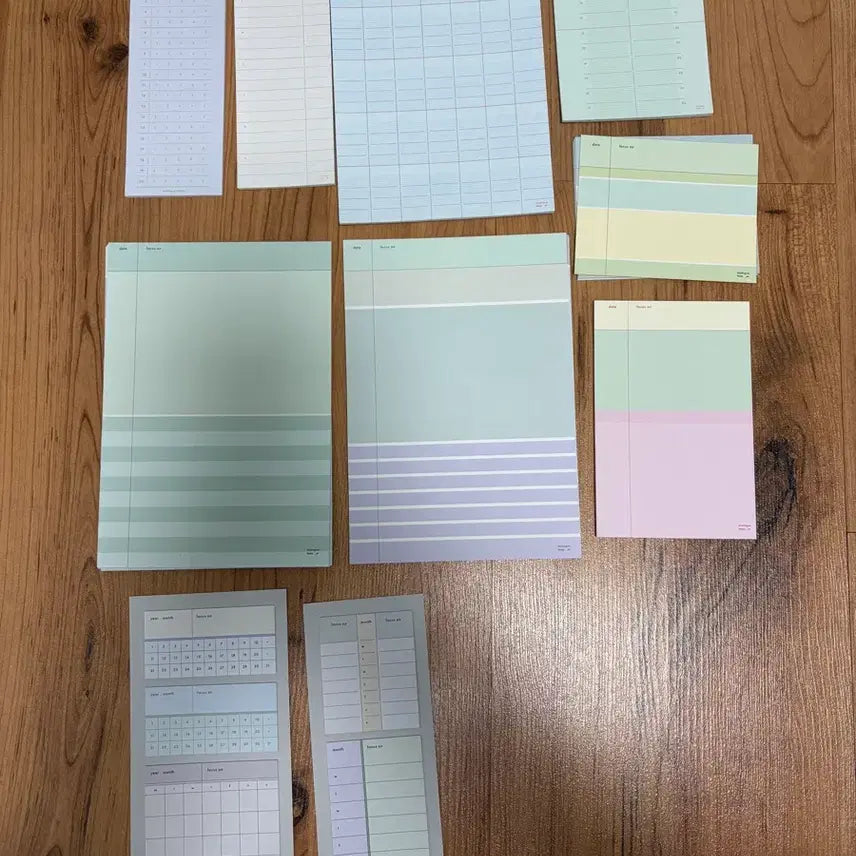 [BUNJANG] Analog Keeper Memo Pad & Sticky Tracker Set / 아날로그키퍼 매모지 소분 띵