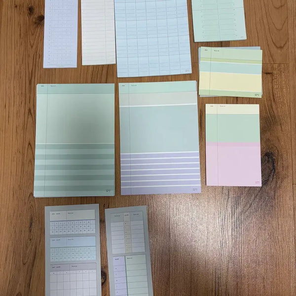 [BUNJANG] Analog Keeper Memo Pad & Sticky Tracker Set / 아날로그키퍼 매모지 소분 띵