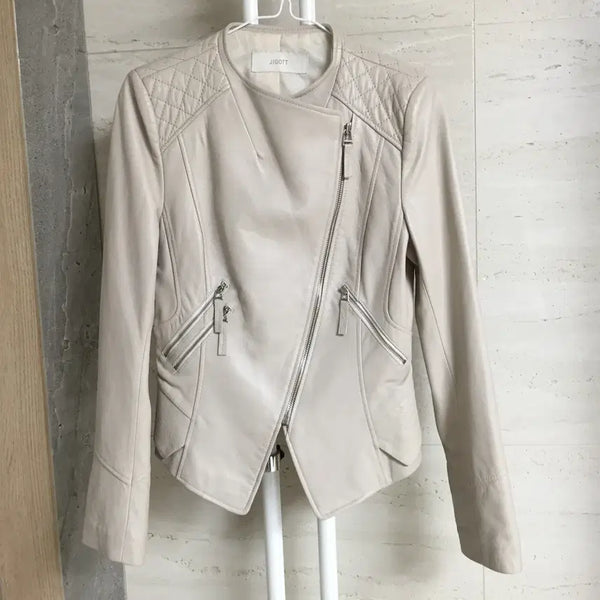 [BUNJANG] JIGOTT Lambskin Leather Jacket Size 55 / JIGOTT 지고트 양가죽 자켓 55