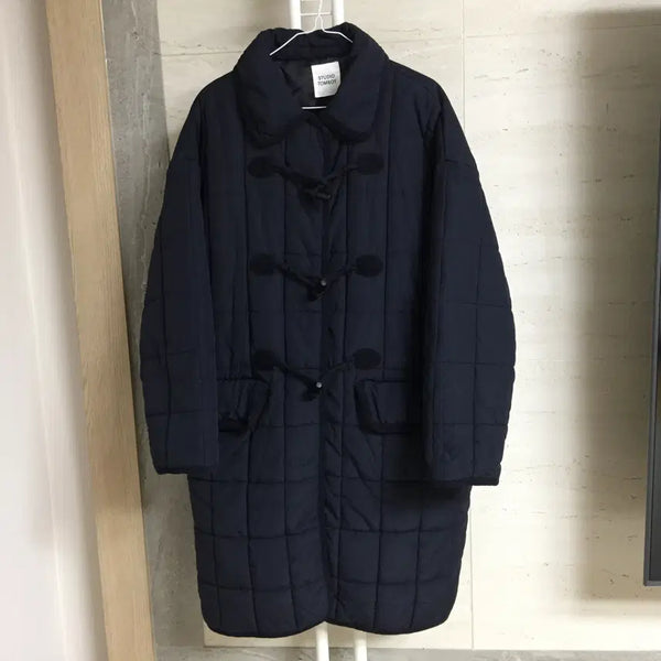 [BUNJANG] Studio Tomboy Quilting Padded Jacket Free Size Navy / 스튜디오 톰보이 23년 퀼팅 패딩 자켓 free