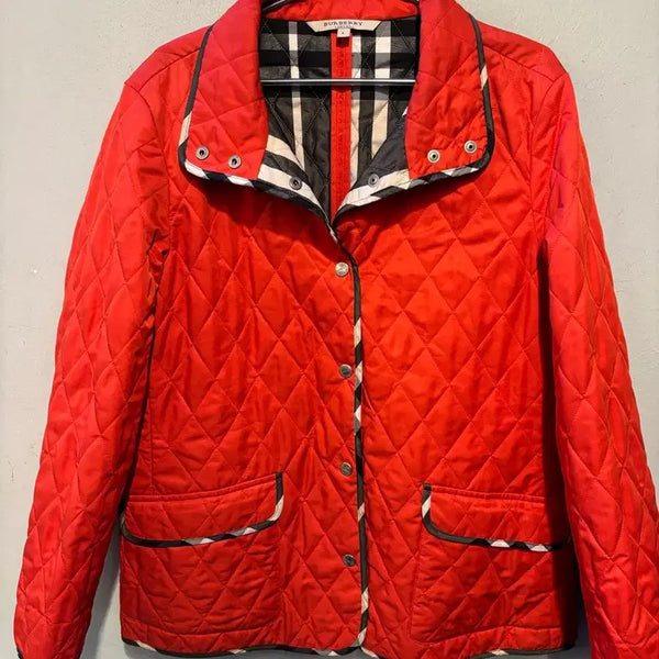 [BUNJANG] Burberry Quilted Jacket Women's / 버버리 정품 여성 퀼팅 자켓