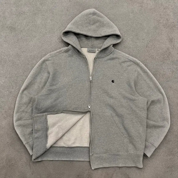 [BUNJANG] Carhartt Two-Way Hooded Zip-Up Jacket / L 칼하트 투웨이 후드집업