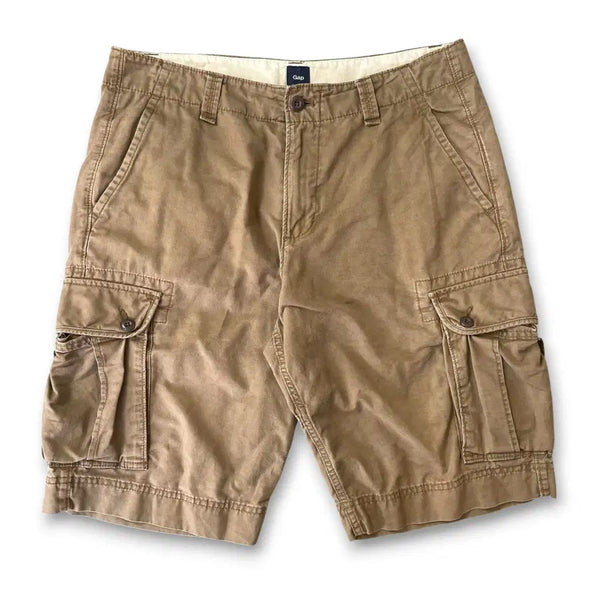 [BUNJANG] Gap Light Brown Cargo Half Pants / (32) 갭 Gap 연브라운 카고 하프 팬츠