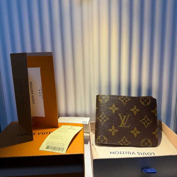 [BUNJANG] Louis Vuitton Monogram Multiple Wallet / (새상품) 루이비통 모노그램 멀티플 반지갑
